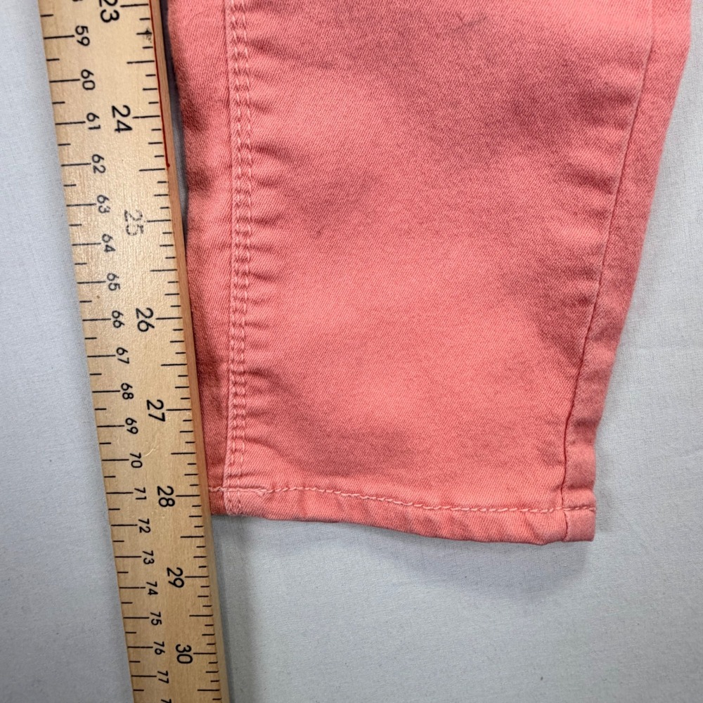 IRIS JEANS Women Coral Pink Skinny Fit Denim Jeans Size 05 - Picture 8 of 8